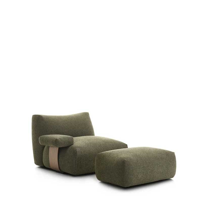 MDF Italia GOOM Sessel mit Pouf