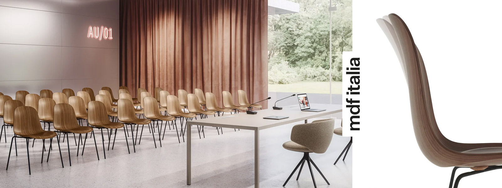 mdf italia PRESS Slide background